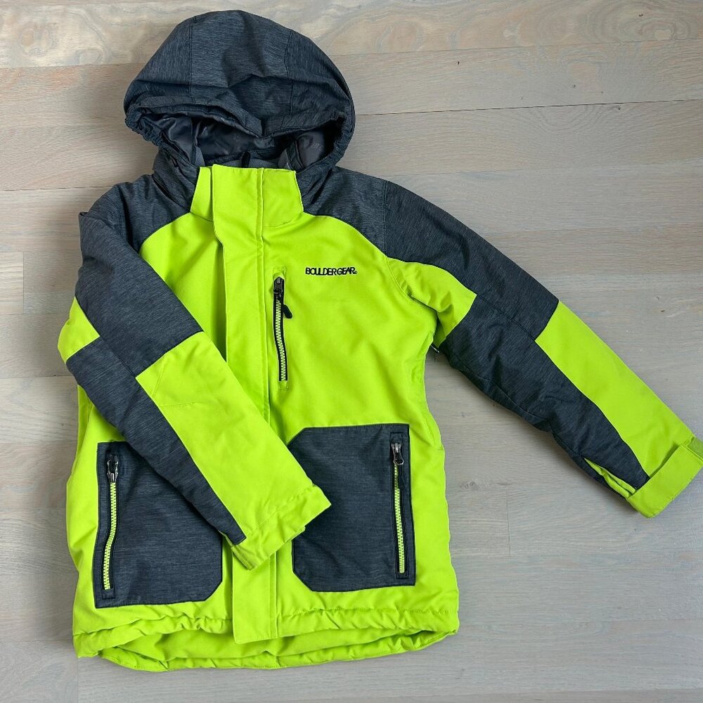Boulder Gear Youth Hooded  Ski / Winter Jacket Size M Boys / Girls